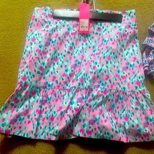 Lilly Pulitzer ruffle skirt